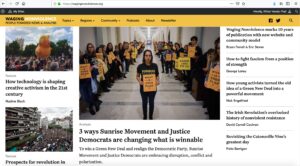 Waging Nonviolence Website