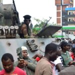 Zimbabwean Soldiers At 2017 Protest