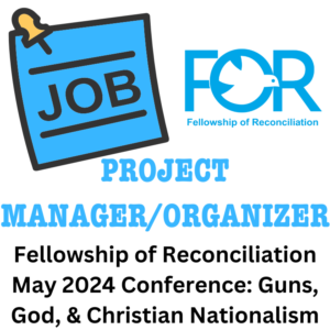 Project Manager For For 2024 Conference Guns, God, & Christian Nationalism