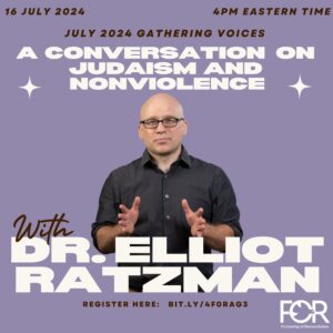 A Conversation On Judaism And Nonviolence